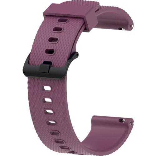 20 mm Strap For Garmin Vivoactive 3 Silicone Watchbands Fashion Sport Adjustable Wrist Band For Vivomove HR Replacement Strap