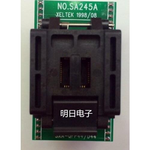 Free shipping SA245 TQFP44 programmer burn adapter seat