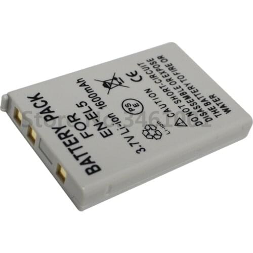 EN-EL5 Camera Battery EN EL5 ENEL5B Batteries for Nikon MH-61 P100 P3 P4 P500 P510 P5000 P5100 P6000 P80 P90