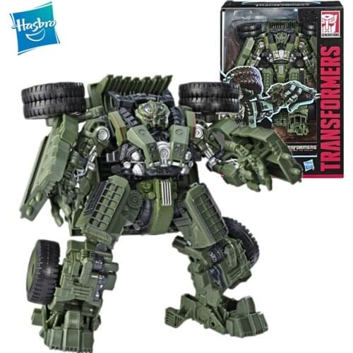 Original Hasbro Transformers Toys Classic Movie Voyager Class Series SS42 Long Haul Hercules Members Action Figure Model Toy