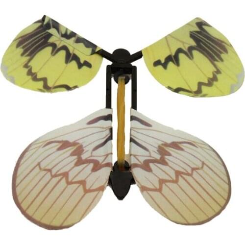 Hotselling 1pc Magic Toys Hand Transformation Fly Butterfly Magic Tricks Props Funny Novelty Surprise Prank Joke Mystical Fun