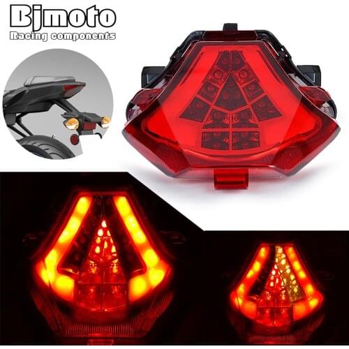 Motorcycle LED Brake Lamp Tail Light Turn Signal Lights For YAMAHA MT-07 MT07 FZ-07 FZ07 R25 R3 MT-25 MT25 MT-03 MT03 Taillight