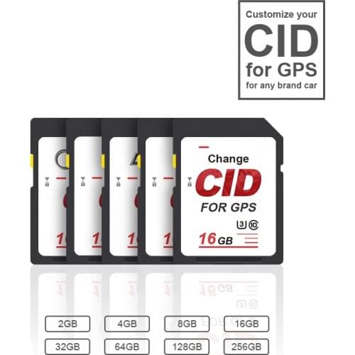 OEM / ODM 10PCS black 16G chang CID SD card 32GB memory card UHS-I flash memory card 128GB 512GB high speed up to 85M navigation