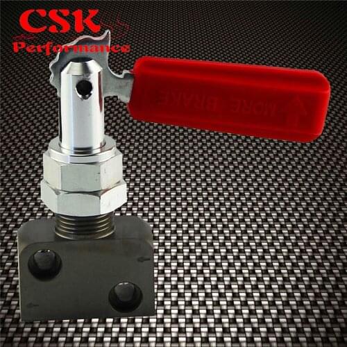 Adjustable Brake Bias Prop Brake Proportion Valve Adjuster Racing Lever Type Red