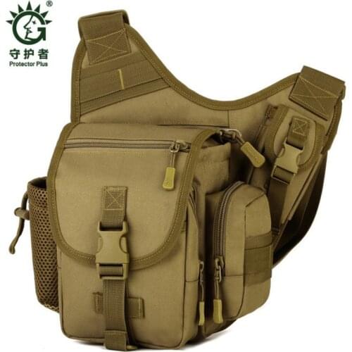 Fashion Updated version Saddle bags Waterproof Shoulder Bag Military 600D SLR camera Camera Pack Women Chest Pack Free Shipping