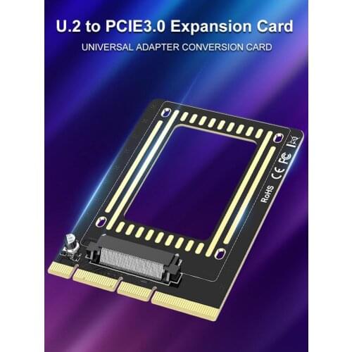 U.2 To PCIE3.0 Expansion Card Universal Adapter Conversion Card Overall Internal Storage Compatible U.2 And SATA Conversion Card