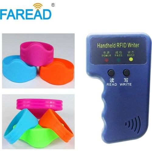 1pc copier +Free shipping 125khz TK4100/ T5577/EM4100 EM4305 RFID Wristband For ticket system and harsh environment 100pcs/lot