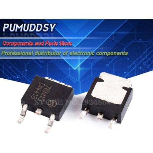 10PCS 78M15 TO-252-2(DPAK) 15V L78M15CDT L78M15 voltage regulator new and IC
