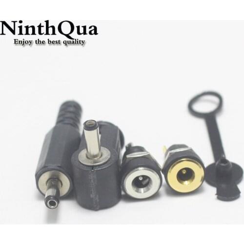 2/5/10pcs DC-022B 3.5x1.35mm 3.5 X 1.35 mm Female DC Power adapter dc jack connector DC022B DC power plug male 3.5*1.35mm