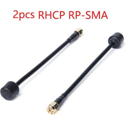 2PCS iFlight Albatross 5.8GHz 3Dbi 5000-6000MHz 150mm RHCP/LHCP RP-SMA/SMA FPV Antenna for Fatshark EV200D FPV Goggles FPV Drone