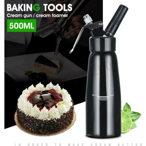 2019 New Whipped Cream Dispenser Stainless Steel 500 ml Professional Whipper Maker New CA