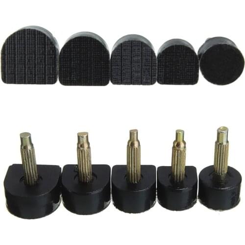 60pcs High Heel Tips Taps Dowel Lifts Replacement Heel Stoppers Protector Lady Stiletto Shoe Heels Repair Tips