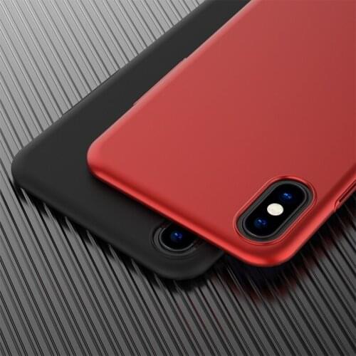 Case For iPhone XS 1112 Pro MAX XR SE2020 Slim Hard PC Anti-skid Back Cover For iPhone 5 6 6s 7 8 Plus X Coque Plain Case