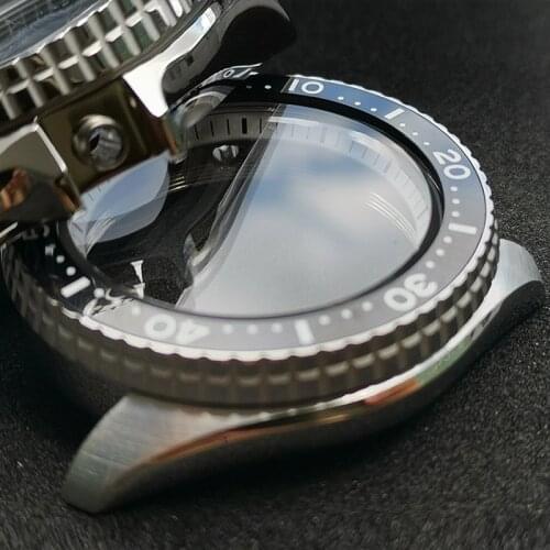 Sapphire Crystal Stainless Steel Case SKX007 / SKX009 Modified Diving Case for NH35A / NH36A Movement