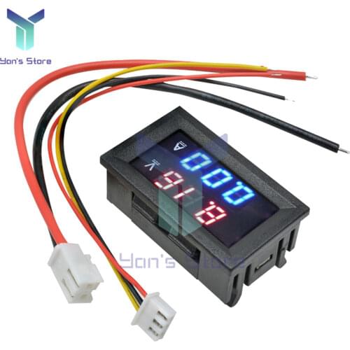 DC 0-100V 0-200V 10A 50A LED Digital Voltmeter Ammeter Car Motocycle Voltage Current Meter Volt Detector Tester Monitor Panel