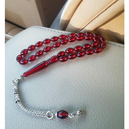Resin imitation Amber Prayer Beads Rosary tesbih muslim islamic Allah tasbih misbaha masbaha tespeeh sibha subha Hamsa fatima