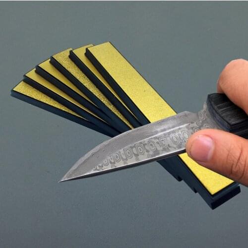 Ceramic Chef knife titanium diamond whetstone knife sharpener fixed angle replacement Hone stone grit 80-1000 Sy Tools Pro