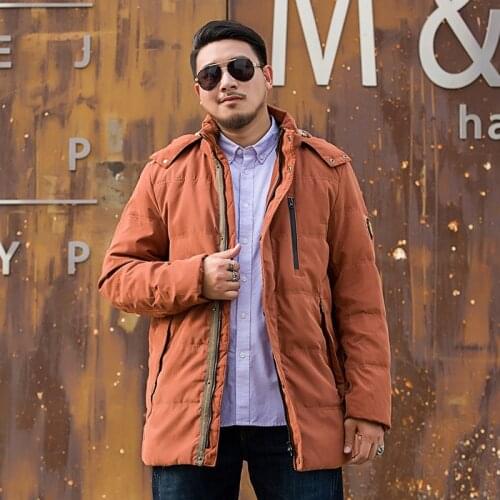 Mens Large Size Down Jacket Oversized Clothing Husband 7XL 6XL 8XL Winter Puffer Coat Parkas Male Plus Size Big Overcoat Men