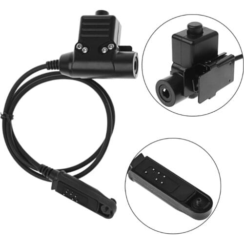 Tca-sky Peltor Headphones Headset PTT Headset for Baofeng A58 UV9R U94 Plus Radio Walkie Talkie