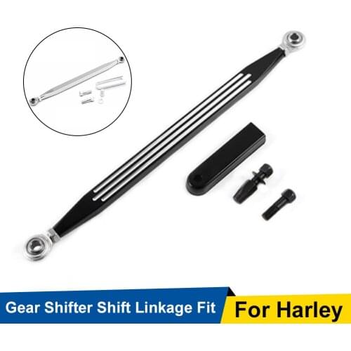 New Motorcycles Gear Shift Linkage Lever CNC Black/White Gear Shifter Shift Linkage Fit for Davidson Bad Boy Electra Road Glide