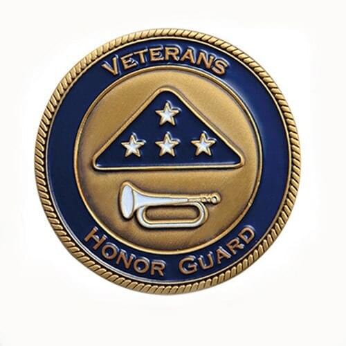 OEM Brass Stamped Metal Challenge Coin for Souvenir Gifts