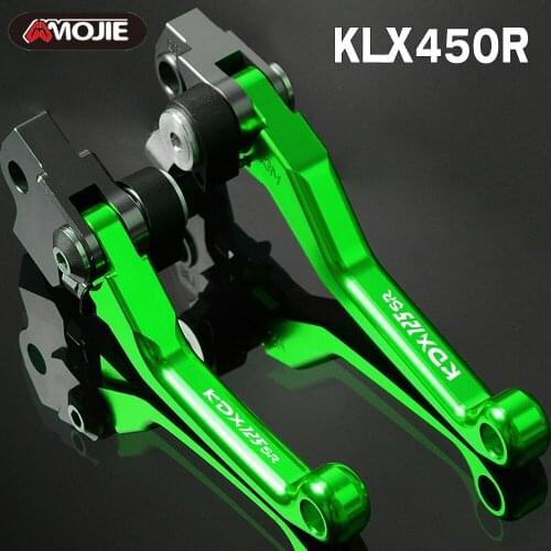 Motorcycle DirtBike Motocross dirt bike Pivot Brake Clutch Levers FOR Kawasaki KLX450R 2008 2009 2010 2011 2012 2013 2014 2015