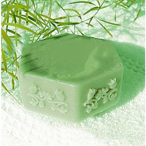 Six-sided handmade soap mold essential oil flower soap mould Silicone Mold DIY Soft Pottery molds sugar craft clay resin moulds
