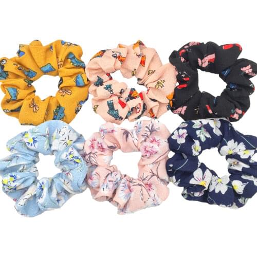 Scrunchie Women Accessories Cheveux Femme Hair Ribbon Headbands For Girls Chouchou Cheveux Femme Gumki Do Wlosow Dla Dziewczyne