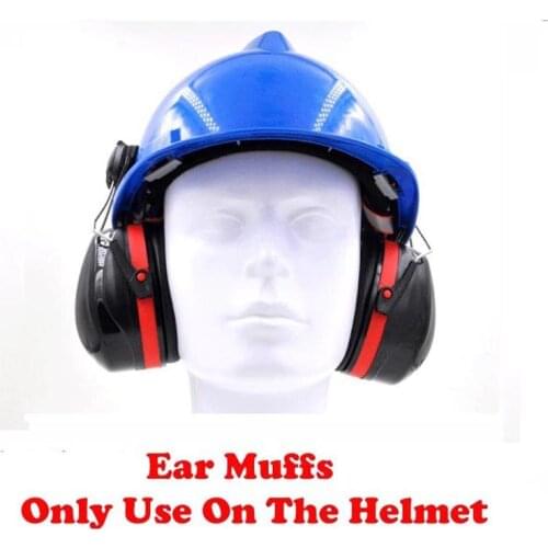 Helmet-type Anti Noise Earmuff Ears Protection Hearing Protector Soundproof Ear Muffs Sound Reduction Ear Plugs for Industry