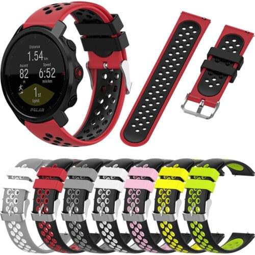 Silicone Sports Band For Polar Grit X Strap Watchband For POLAR Vantage M POLAR IGNITE Replaceable WristBand Bracelet Correa