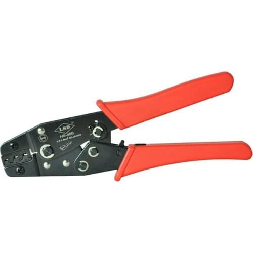 Crimper HS-48B for crimping non-insulated open plug connectors cable barrel contacts tab terminals0.14-1.5mm2crimping hand tools