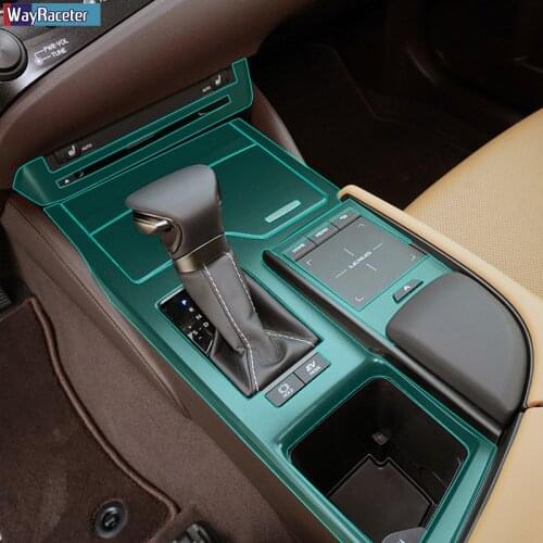 Car Interior Central Console Gear Dashboard Panel Anti Scratch Protective Film For Lexus ES 300h 250 350 2015-2020 Accessories