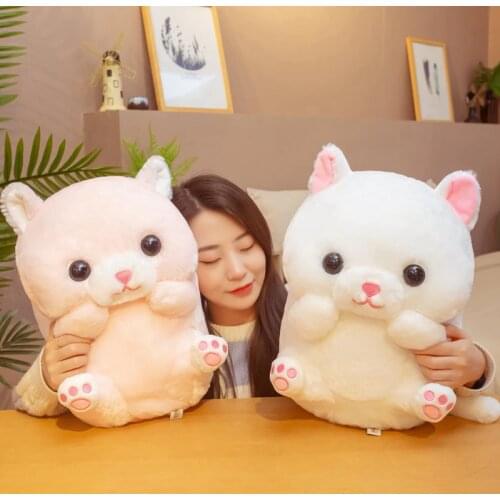 32/40cm Kawaii Fat Cat Plush Toys Stuffed Cute Cat Doll Animal Pillow Soft Cartoon Toys for Children Girls Baby Christmas Gift