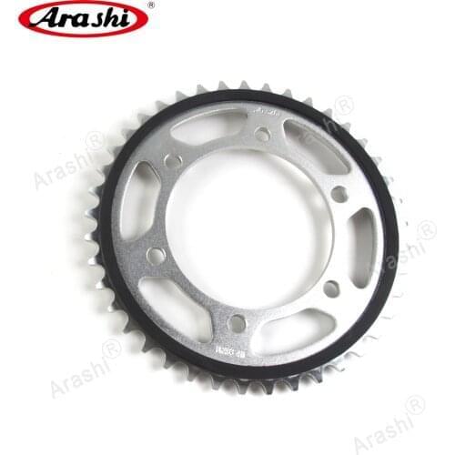 Arashi 41T Steel Rear Sprocket 520 Chain Sprockets For KAWASAKI ZR550 Zephyr 1990 1991 1992 1993 1994 ZR 550 Motor Accessories