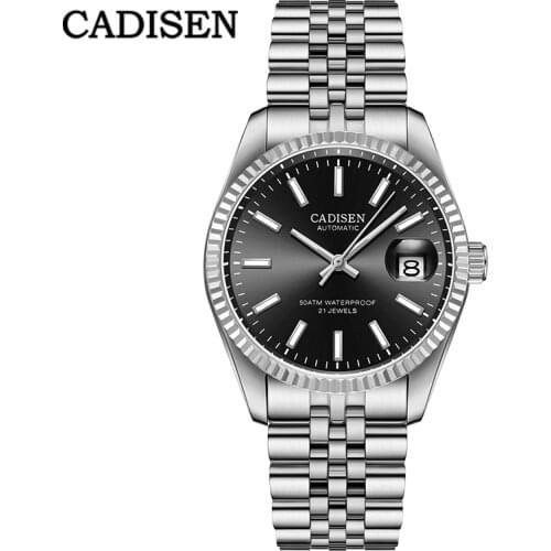 CADISEN 2020 New Mens Watches Top Brand Luxury Watch Men Automatic Mechanical Watch Men Waterproof Clock Man Relogio Masculino