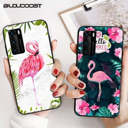 Reall Be a Pink Red Flamingo Bird Phone Case for Huawei P20 P30 P20Pro P20Lite P30Lite P10 P Smart plus P10Lite P40 Pro P40 lite