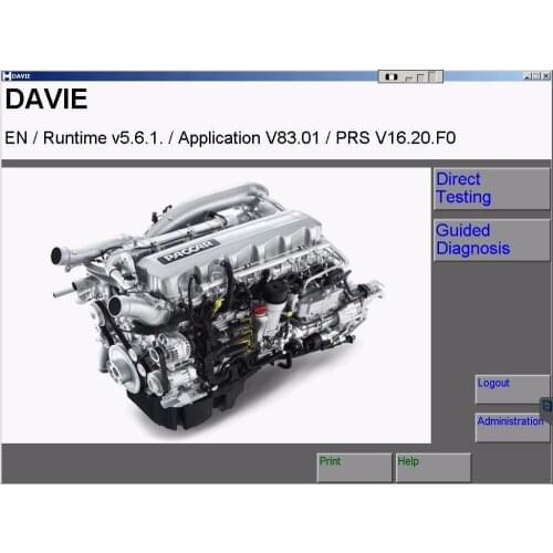 Davie XDc II Runtime 5.6.1 (Windows 7 supported) for Paccar+license ( solved expire error )