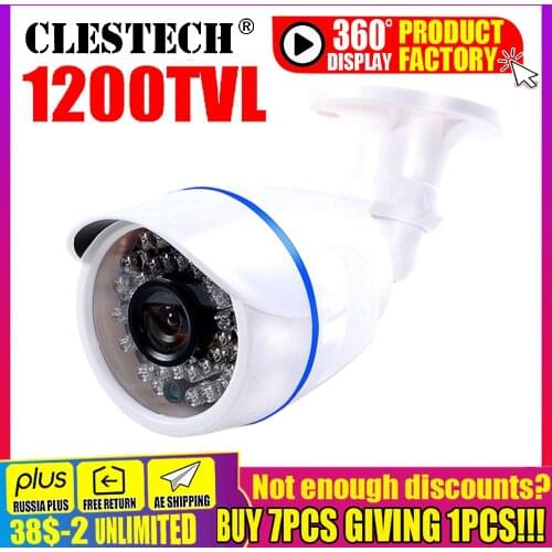 Full HD 1/3"Cmos 1200tvl MG-139 HD CCTV Camera IR-cut in/Outdoor waterproof IP66 Night Vision security monitoring have bracket