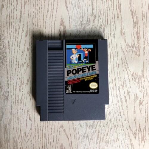 Popeye - 72 pins 8bit game cartridge
