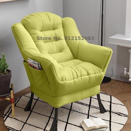 Lazy sofa single sofa chair student dormitory backrest chair bedroom leisure computer chair home balcony recliner