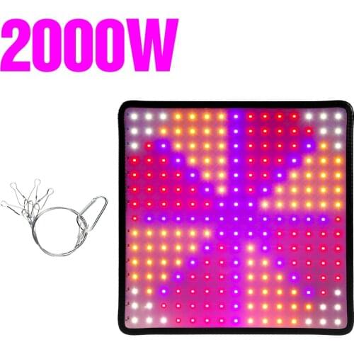 Quantum Board LED Grow Light 2000W Phytolamp 2835 Leds Chip Phyto Growth Lamp 85-265V Full Spectrum Plant Lighting For Indoor