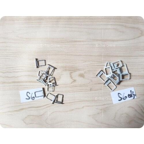 Novaphopat Sim card holder Slot Tray For Samsung Galaxy S6 / S6 Edge Plus G920 G920F G925 G925F G928 Sim card Adapter 10pcs/lot