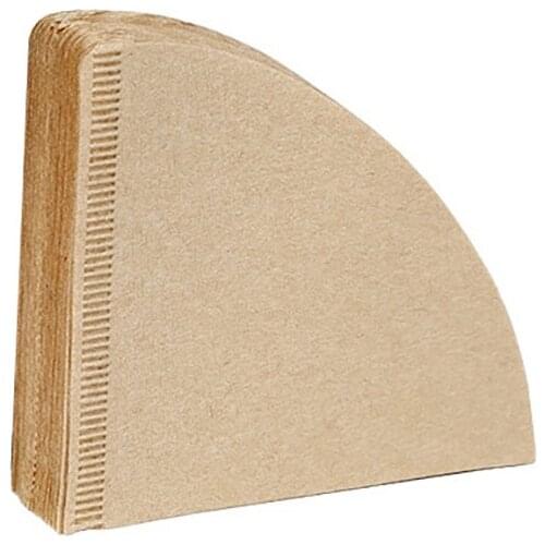 New V60 Filter Cup Special 102 Coffee Filter Paper Coffee Filter Papers Unbleached Original Wooden Drip Paper Cone Shape Coffe