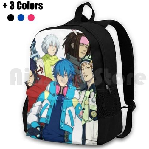 Rhyme Ren , Clear , Mink , Koujaku , Aoba , Noiz And Ren Outdoor Hiking Backpack Riding Climbing Sports Bag Dramatical Murder