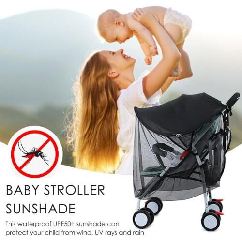 Baby Stroller Sun Shade Waterproof UPF50+ Sunshade High-quality Summer Sun Protection Shade Fits Most Strollers Ideal Gifts