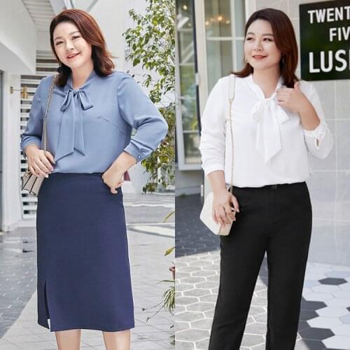 Women Blouse Womens Large Size Loose Long-Sleeved Chiffon Shirt for Spring Autumn Blusas Ropa De Mujer