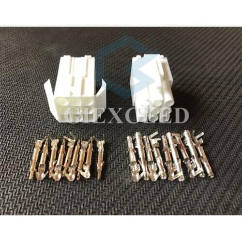 2 Sets 9 Pin Small Tamiya Connector Kits Mini Tamiya EL 4.5MM Socket Plug