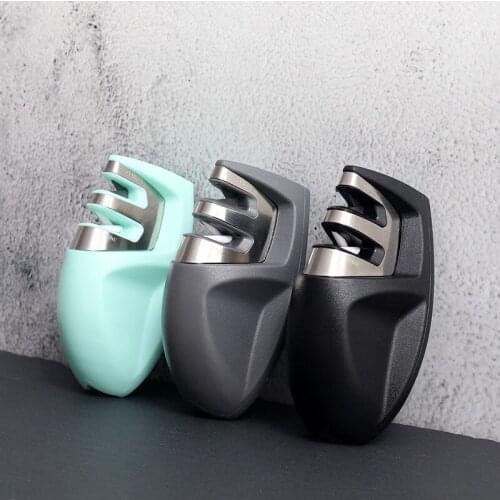 2-stage Sharpener Household Kitchen Tungsten Steel Sharpener Ceramic Stone Quick Sharpening Knife Sharpening Kitchen Knife