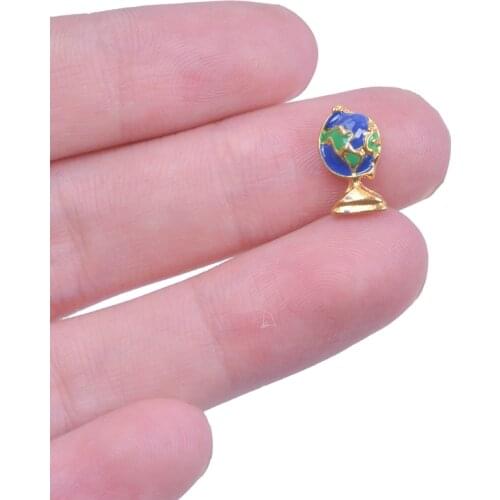 20Pcs key heart shape alloy floating charms for living memory glass floating locket charms DIY jewelry