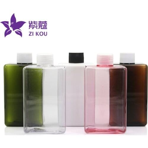 5pcs High-end hot-selling low-cost travel Factory directly operates 300ML cosmetics packing bottle, screwing cap plastic bottle